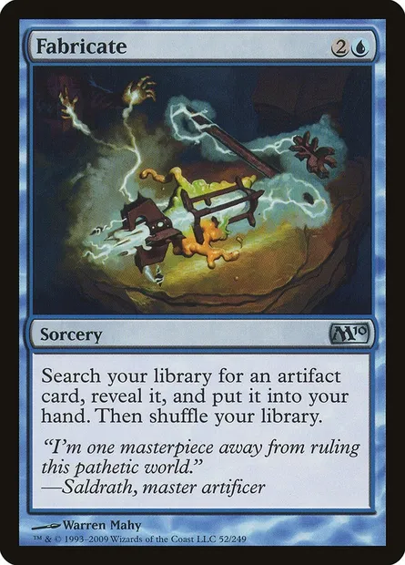 Fabricate, Magic card M10 52 — Magic 2010 set