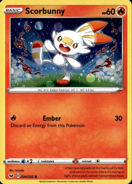 Flambino, carte Pokémon TDX 030-3 — extension Theme Deck & Blisters Exclusives
