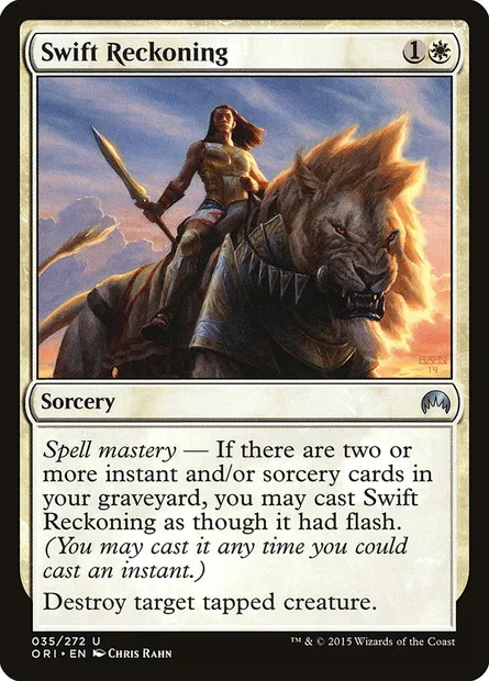 Swift Reckoning, Magic card ORI 35 — Magic Origins set