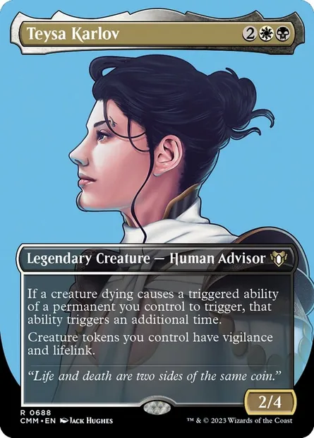 Teysa Karlov, Magic card CMM 688 — Commander Masters set