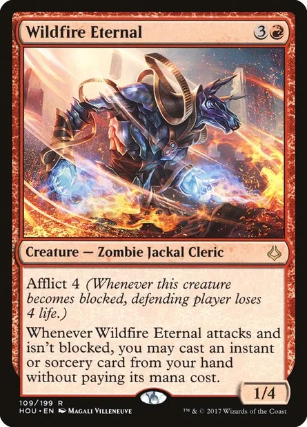 Wildfire Eternal, Magic card HOU 109 — Hour of Devastation set