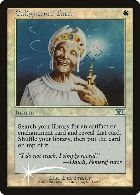 Préceptrice éclairée, carte Magic PAL00 6 — extension Arena League 2000