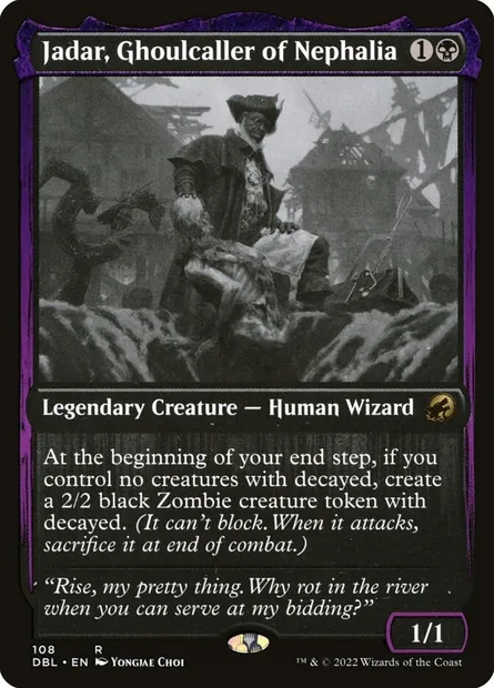Jadar, Ghoulcaller of Nephalia, Magic card DBL 108 — Innistrad: Double Feature set