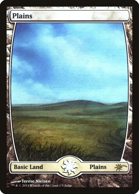 Plains, Magic card J14 1★ — Judge Gift Cards 2014 set