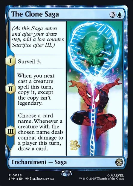The Clone Saga, Magic card PSPM 28s — Marvel's Spider-Man Promos set