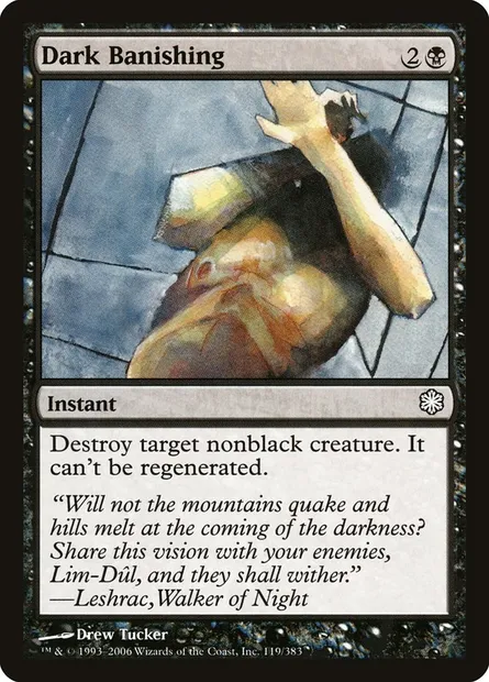 Dark Banishing, Magic card CST 119 — Coldsnap Theme Decks set