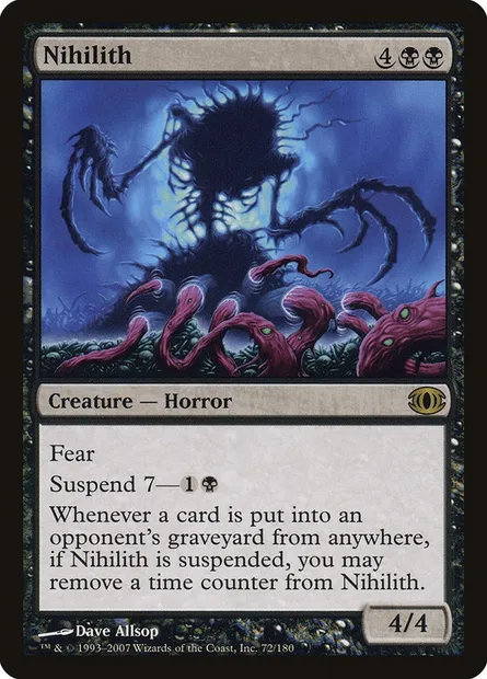 Nihilith, Magic card FUT 72 — Future Sight set