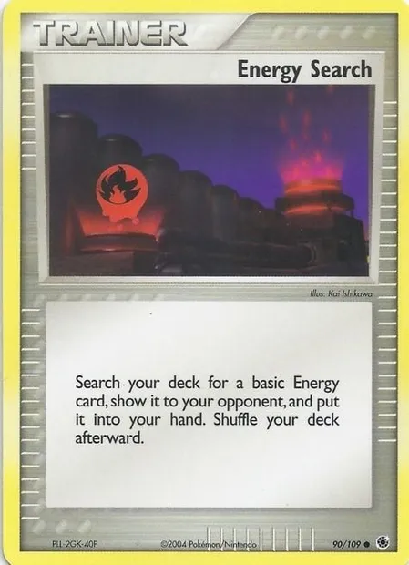 Energy Search, Pokémon card EXBS 090 — EX Battle Stadium set