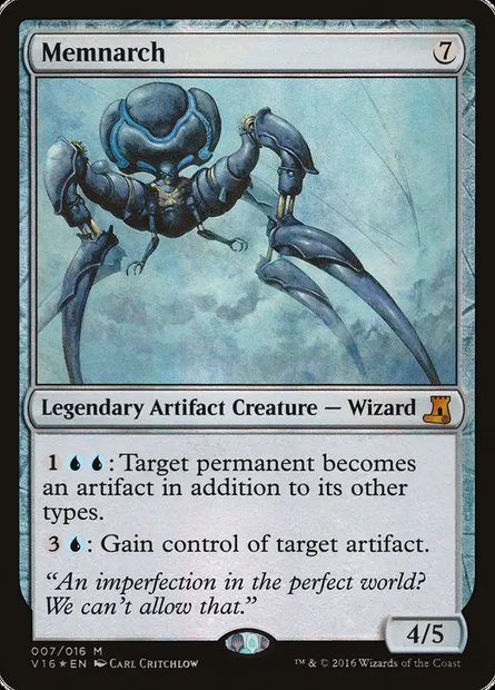 Memnarch, Magic card V16 7 — From the Vault: Lore set