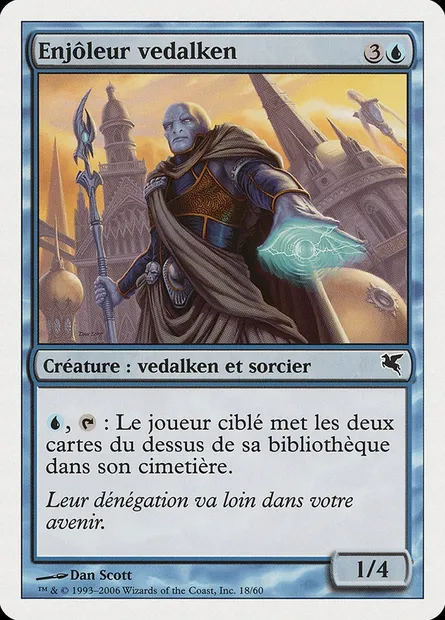 Vedalken Entrancer, Magic card PSAL H18 — Salvat 2005 set