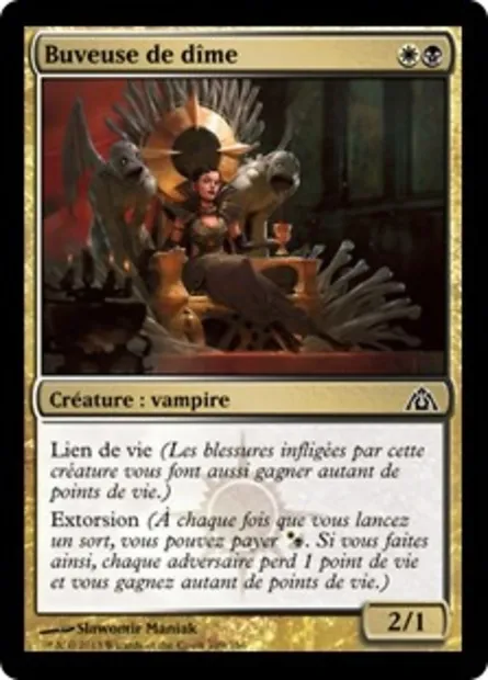 Buveuse de dîme, carte Magic DGM 109 — extension Le labyrinthe du dragon