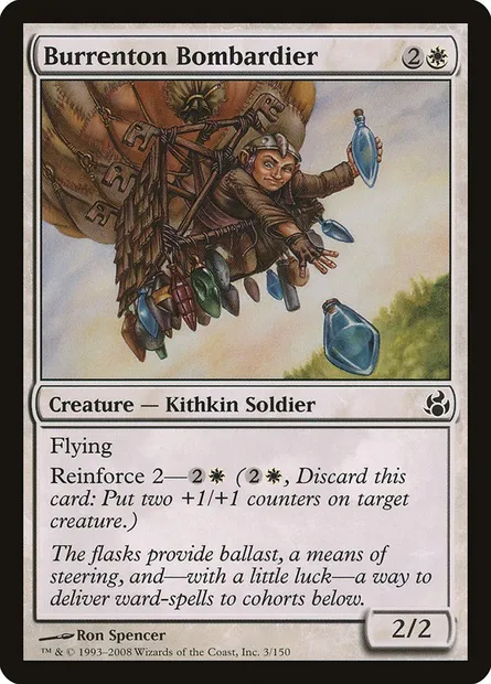 Burrenton Bombardier, Magic card MOR 3 — Morningtide set
