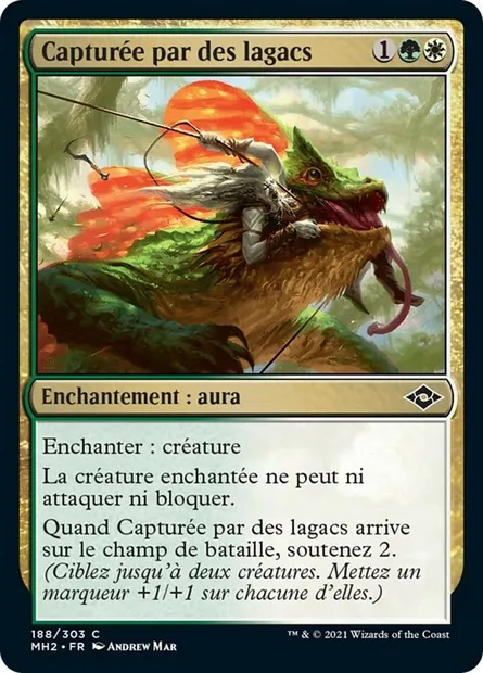 Capturée par des lagacs, carte Magic MH2 188 — extension Horizons du Modern 2