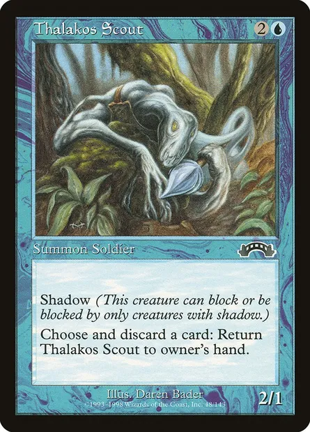 Eclaireur thalakos, carte Magic EXO 48 — extension Exode