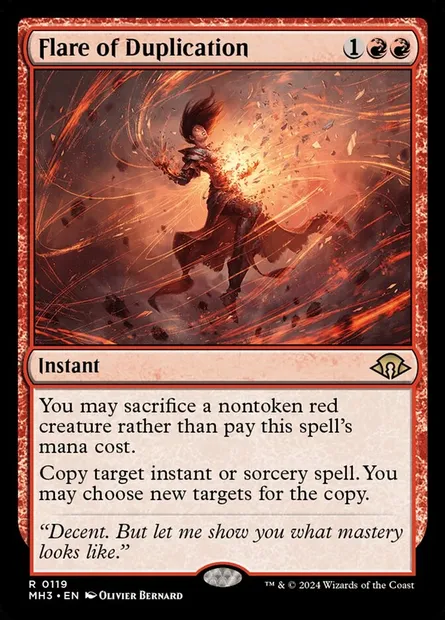 Flare of Duplication, Magic card MH3 119 — Modern Horizons 3 set