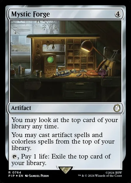 Forge mystique, carte Magic PIP 764 — extension Fallout