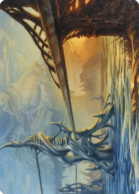 Razortide Bridge // Razortide Bridge, Magic card AMH2 76 — Modern Horizons 2 Art Series set
