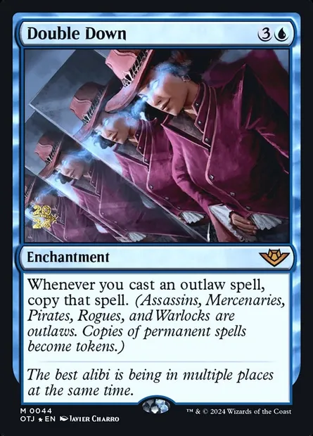 Double Down, Magic card POTJ 44s — Outlaws of Thunder Junction Promos set