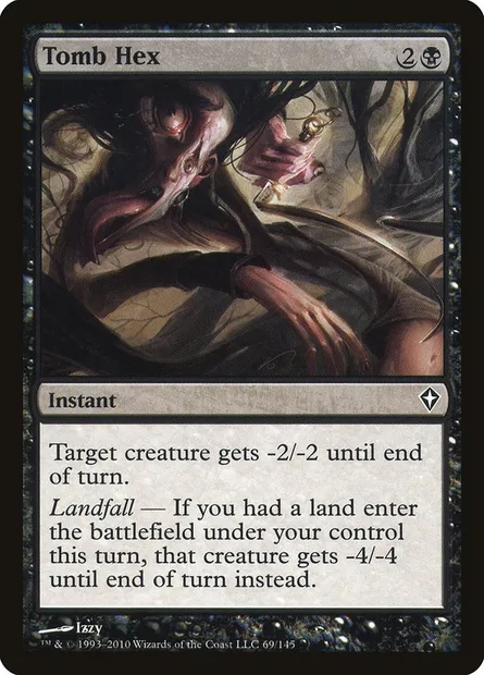 Tomb Hex, Magic card WWK 69 — Worldwake set