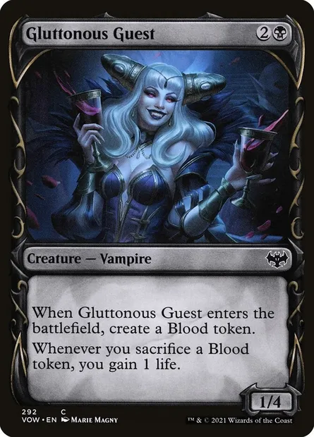 Gluttonous Guest, Magic card VOW 292 — Innistrad: Crimson Vow set