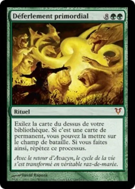 Déferlement primordial, carte Magic AVR 189 — extension Avacyn ressuscitée