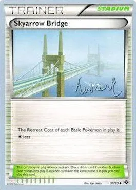 Skyarrow Bridge, Pokémon card WCD14 091-2 — World Championship Decks 2014 set