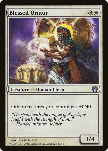 Blessed Orator, Magic card 9ED 6★ — Ninth Edition set