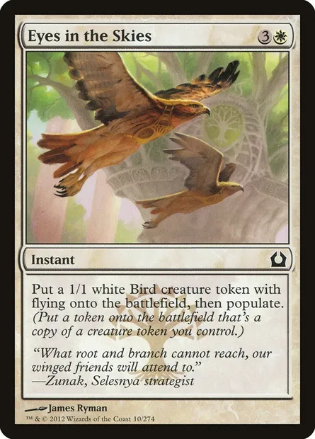 Eyes in the Skies, Magic card RTR 10 — Return to Ravnica set