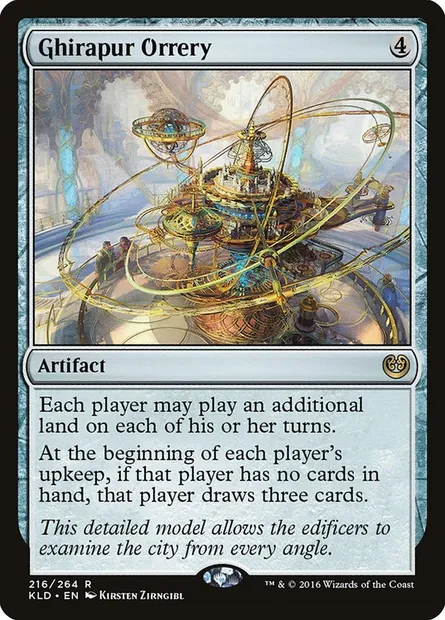Ghirapur Orrery, Magic card KLD 216 — Kaladesh set
