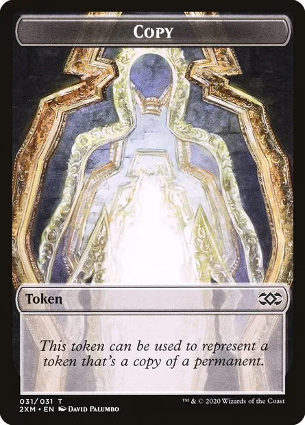 Copy, Magic card T2XM 31 — Double Masters Tokens set