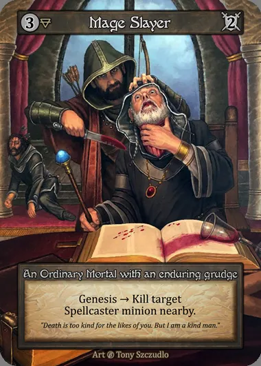 Mage Slayer, carte Sorcery BET 095 — extension Beta