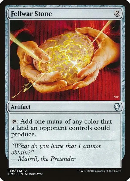 Fellwar Stone, Magic card CM2 189 — Commander Anthology Volume II set