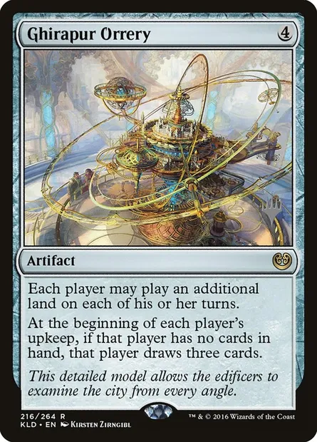 Ghirapur Orrery, Magic card PKLD 216p — Kaladesh Promos set