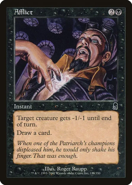 Affliction, carte Magic ODY 115 — extension Odyssée