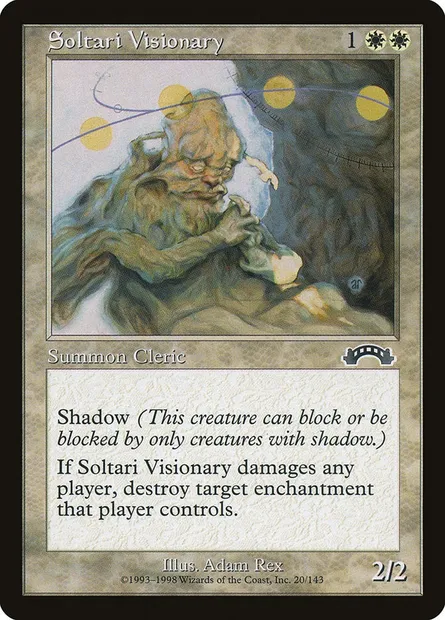 Soltari Visionary, Magic card EXO 20 — Exodus set