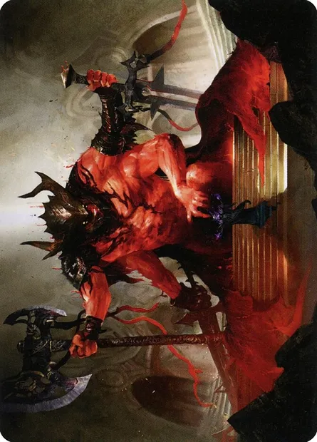 Awaken the Blood Avatar // Awaken the Blood Avatar, carte Magic ASTX 20 — extension Strixhaven Art Series