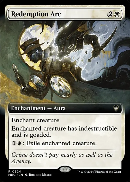 Redemption Arc, Magic card MKC 324 — Murders at Karlov Manor Commander set