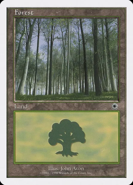 Forêt, carte Magic BRB 104 — extension Battle Royale Box Set