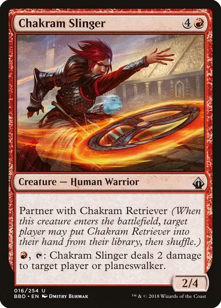 Chakram Slinger, carte Magic BBD 16 — extension Battlebond