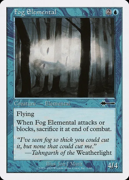 Elémental de brouillard, carte Magic BTD 7 — extension Beatdown Box Set