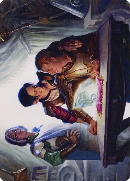 Tocasia's Welcome // Tocasia's Welcome, carte Magic ABRO 4 — extension The Brothers' War Art Series