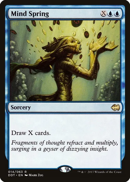 Source spirituelle, carte Magic DDT 14 — extension Duel Decks: Merfolk vs. Goblins