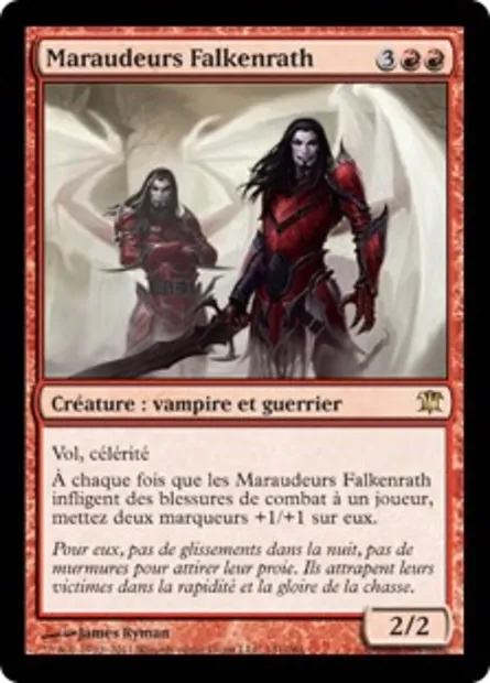 Maraudeurs Falkenrath, carte Magic ISD 141 — extension Innistrad