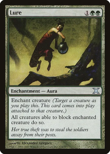 Lure, Magic card 10E 276 — Tenth Edition set