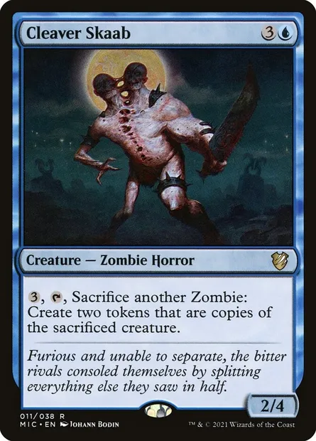 Cleaver Skaab, Magic card MIC 11 — Midnight Hunt Commander set