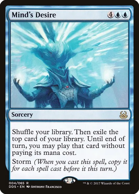 Mind's Desire, Magic card DDS 4 — Duel Decks: Mind vs. Might set