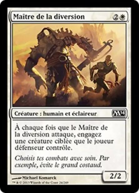 Maître de la diversion, carte Magic M14 24 — extension Magic 2014