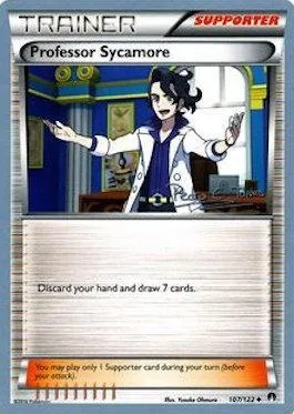 Professeur Platane, carte Pokémon WCD18 107 — extension World Championship Decks 2018