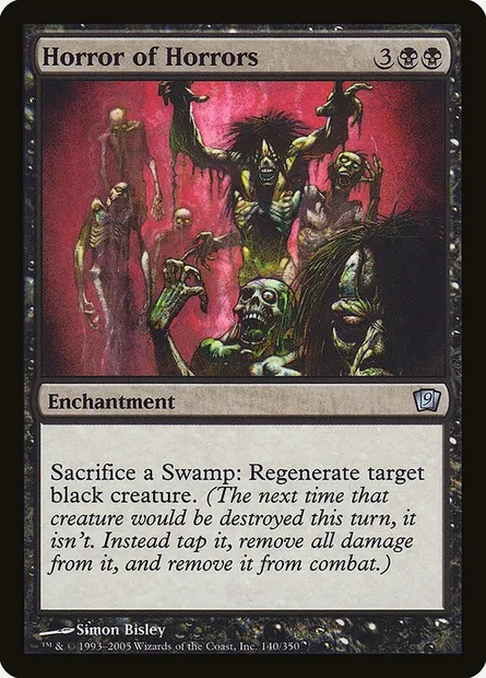 Horror of Horrors, Magic card 9ED 140★ — Ninth Edition set