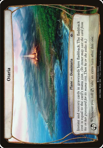 Otaria, Magic card OPCA 61 — Planechase Anthology Planes set